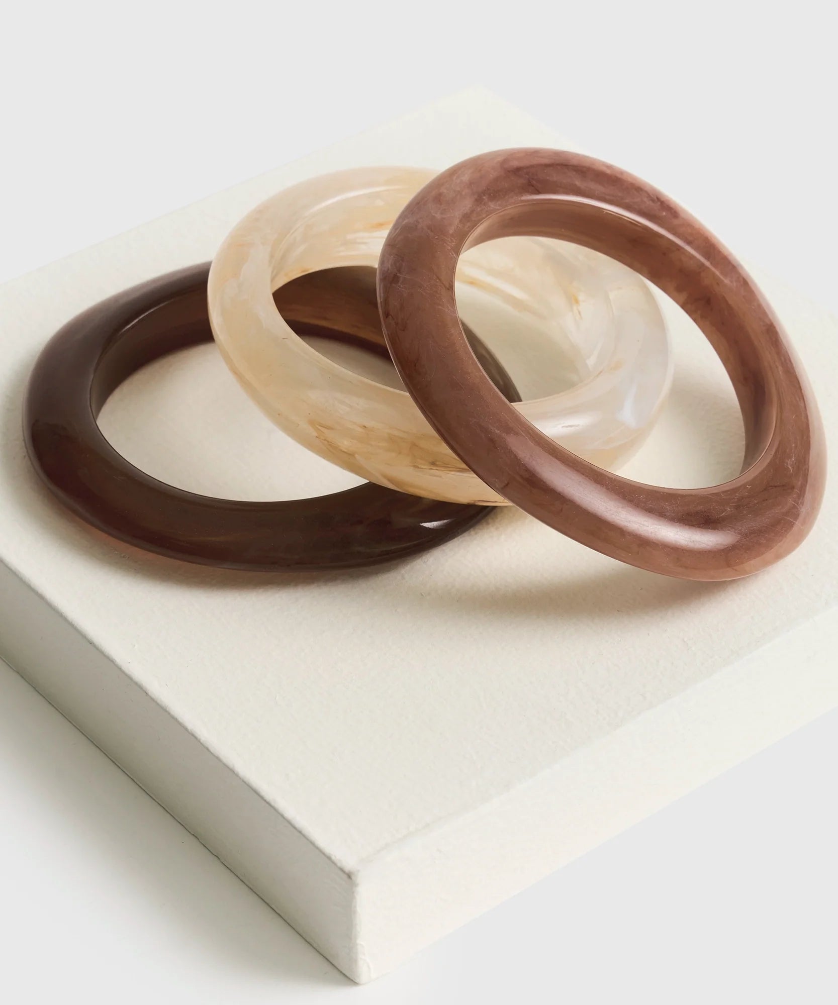 Set Pulseras Resina Woman