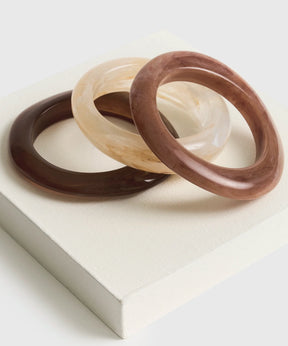 Set Pulseras Resina Woman