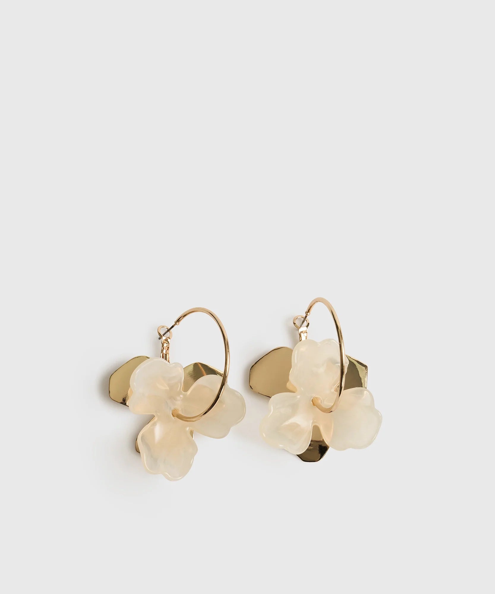 Aros Argollas Flor