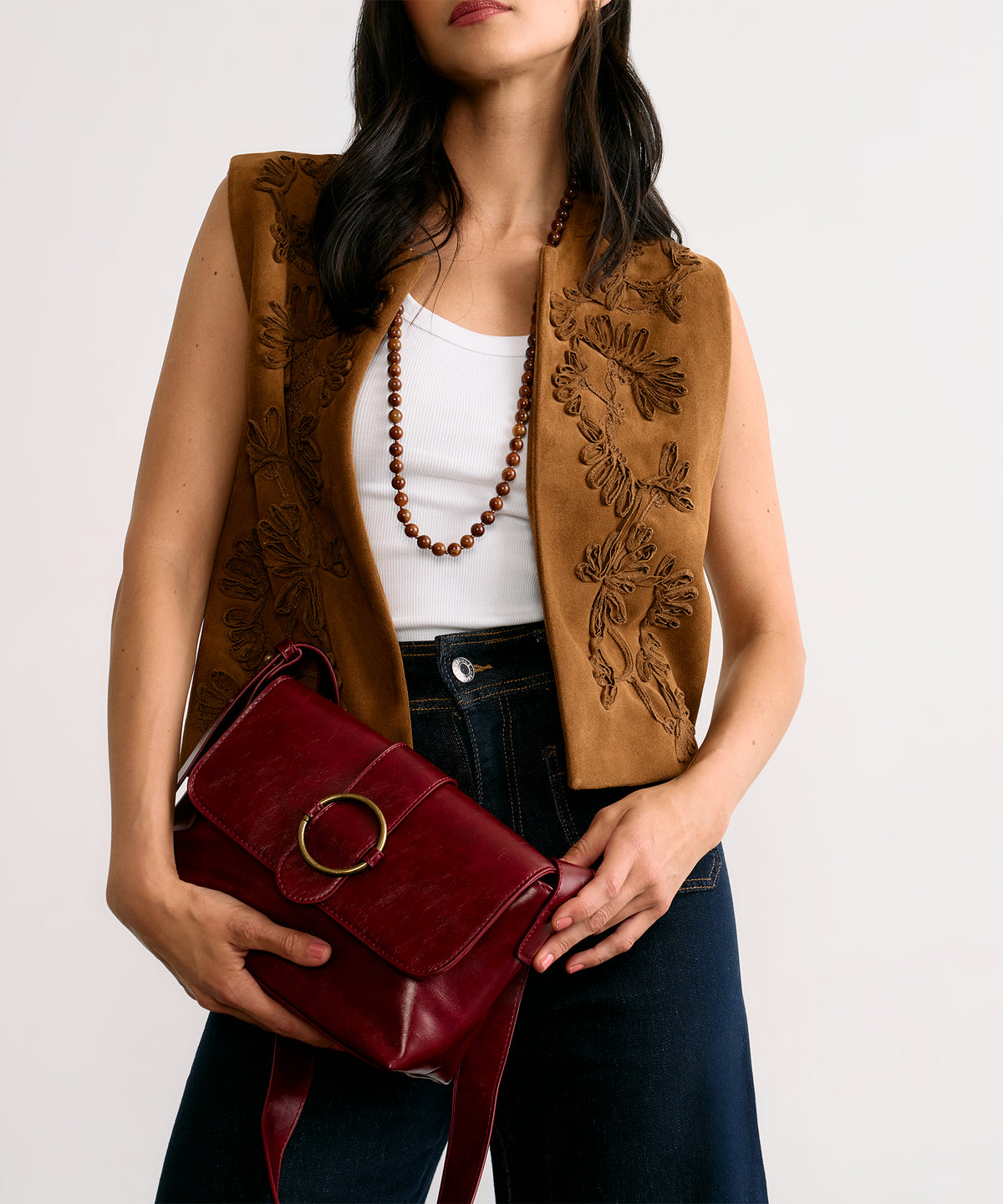 Cartera Bandolera Argolla Boheme