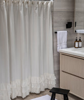 Cortina De Baño Triple Vuelos