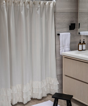 Cortina De Baño Triple Vuelos