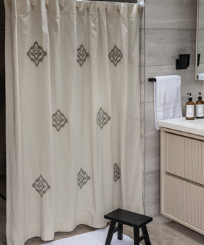 Cortina De Baño Rombos
