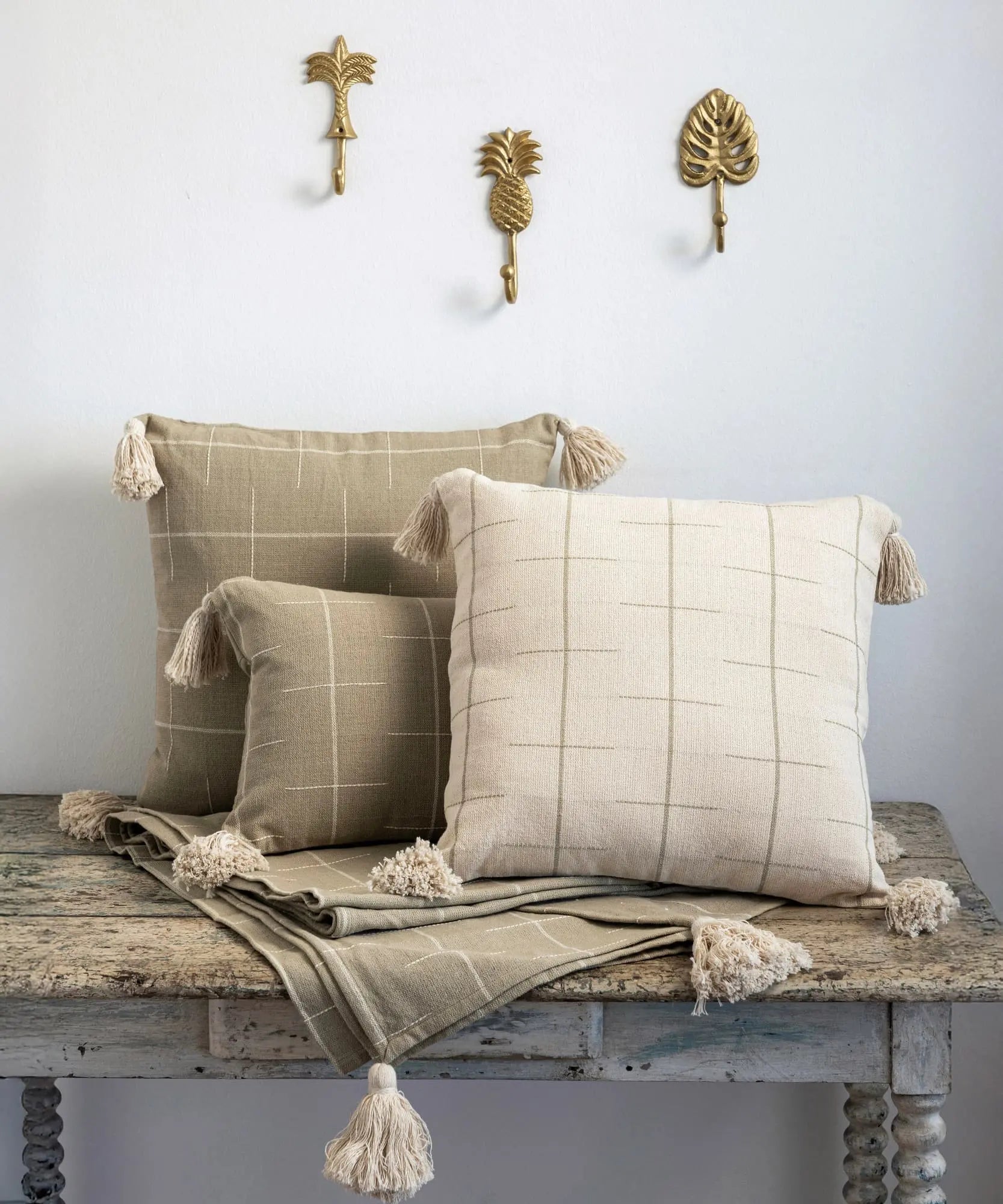 Percha Hoja Monstera Boho