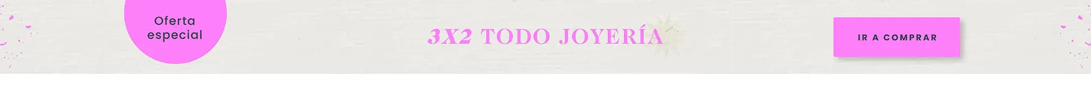 Banner promocion 3x2 joyeria accesorios
