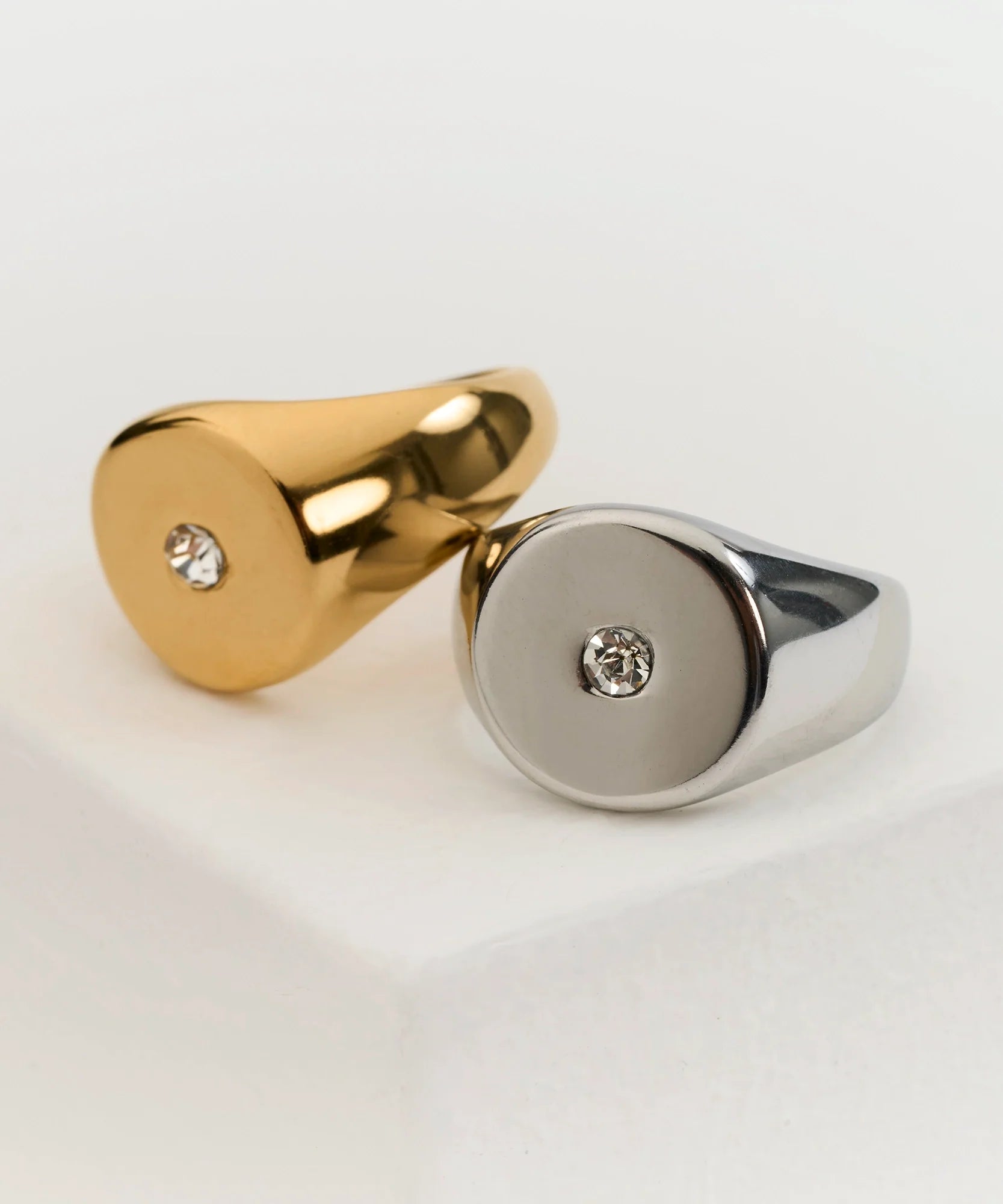 Anillo Círculo Punto De Luz Woman