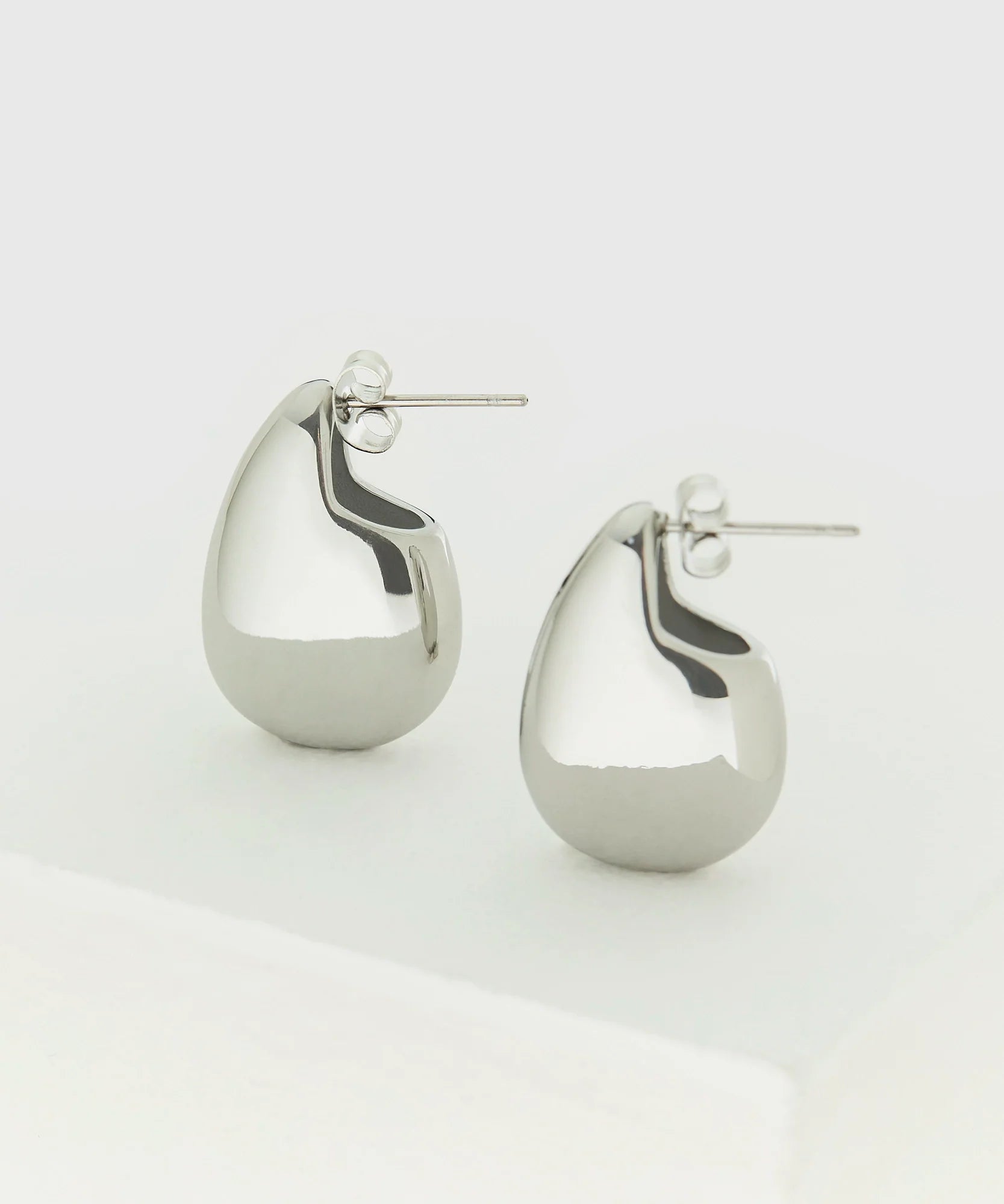 Aros Acero Inoxidable Gota