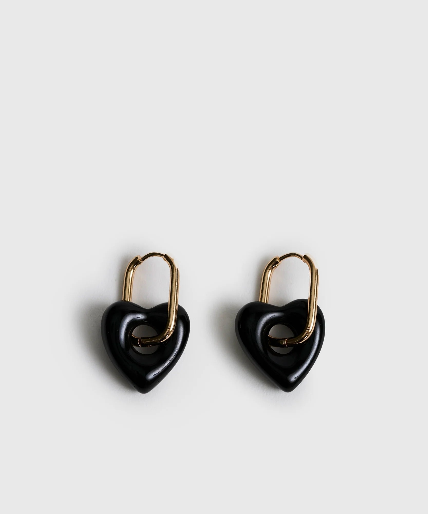 Aros Argollas Charm Corazón Woman