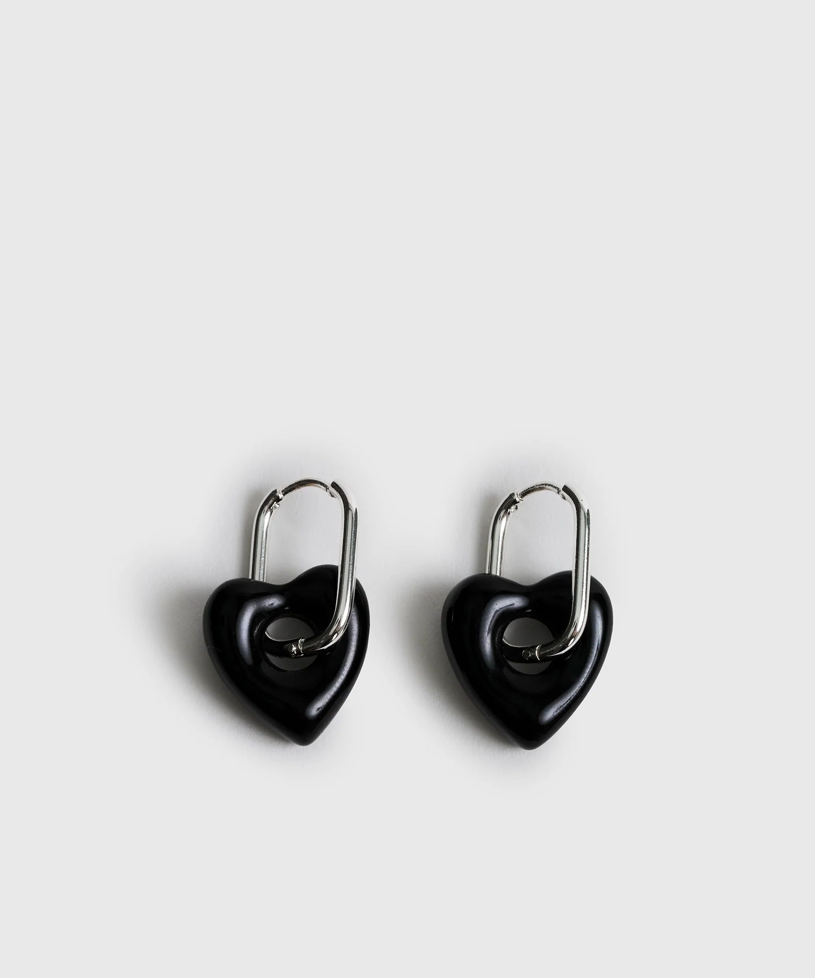 Aros Argollas Charm Corazón Woman