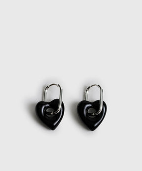 Aros Argollas Charm Corazón Woman
