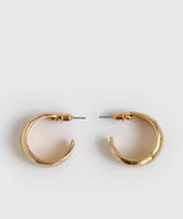 Aros Argollas Doble Machacadas