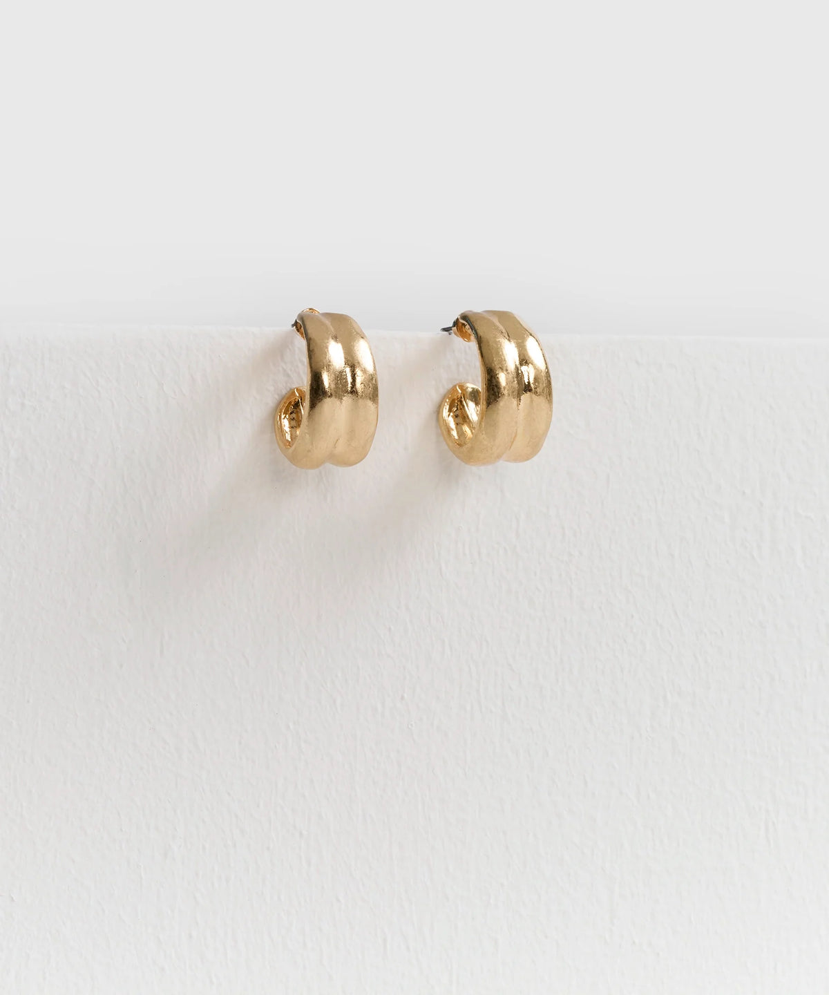 Aros Argollas Doble Machacadas