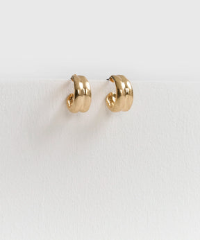 Aros Argollas Doble Machacadas