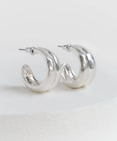 Aros Argollas Doble Machacadas