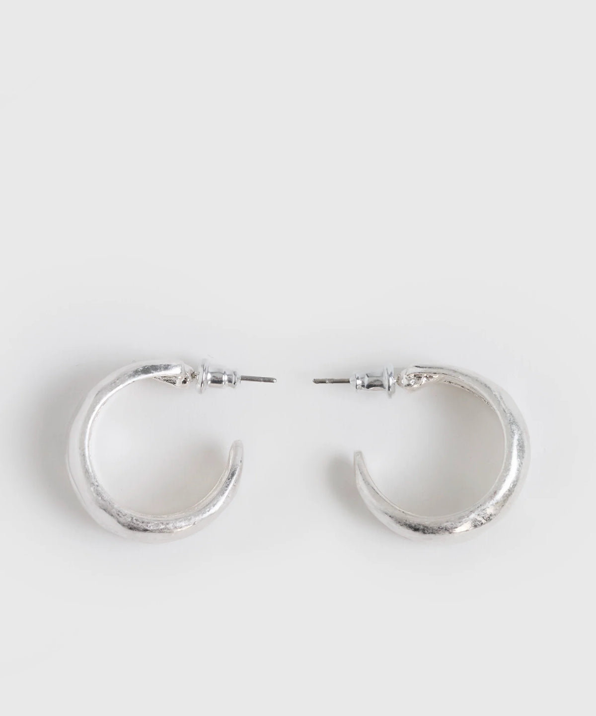 Aros Argollas Doble Machacadas