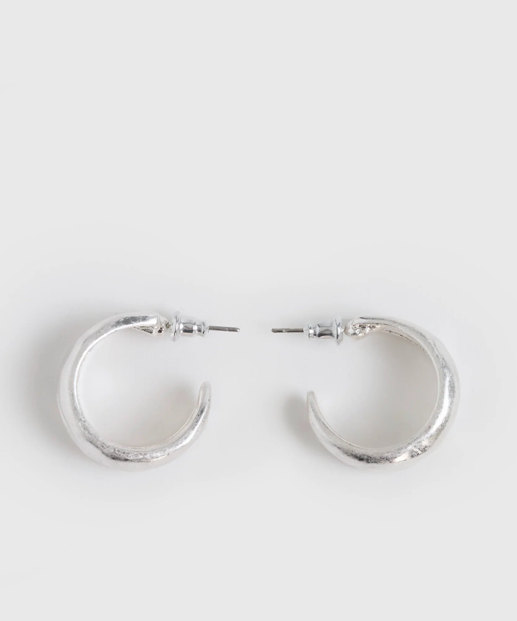 Aros Argollas Doble Machacadas