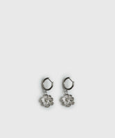 Aros Argollas Flor Woman