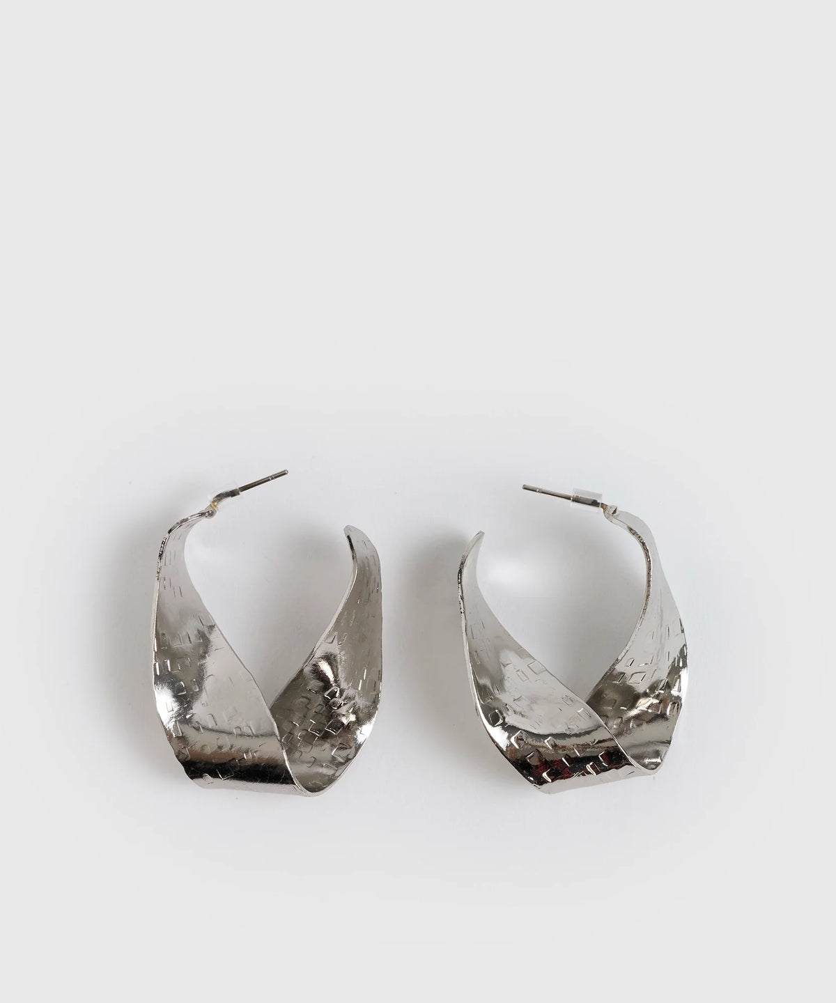 Aros Argollas Grandes Enrroladas