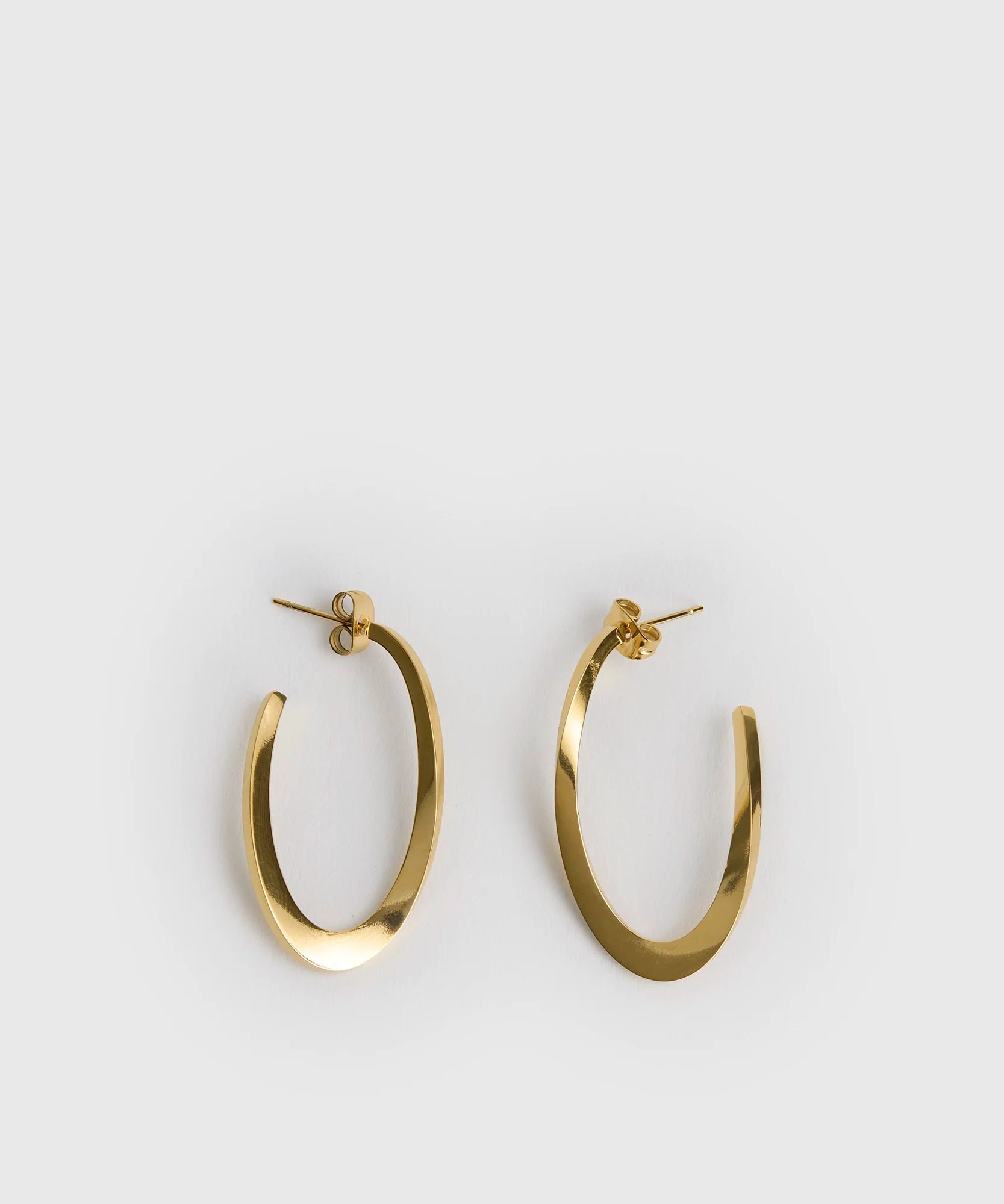 Aros Argollas Ovaladas Textura