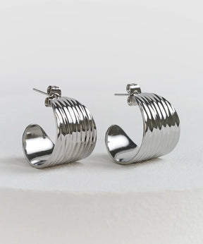 Aros Argollas Texturas Woman