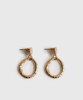 Aros Base Argolla Machacada Boho