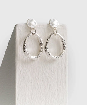 Aros Base Argolla Machacada Boho