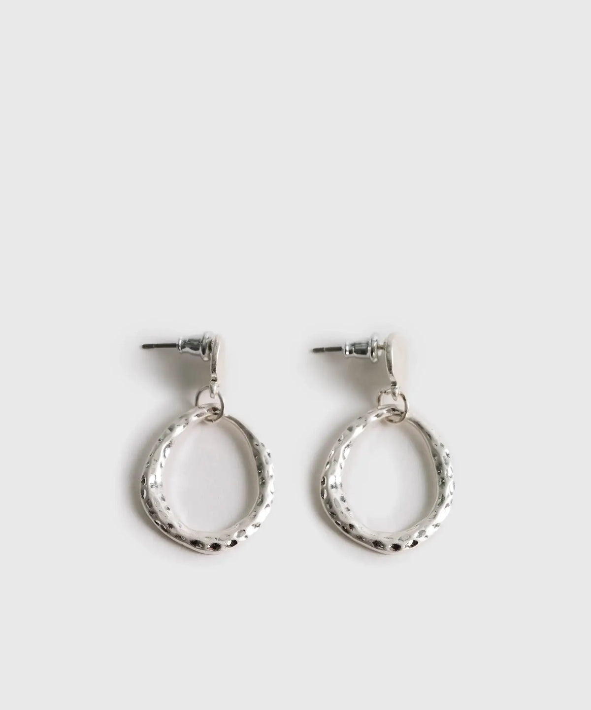 Aros Base Argolla Machacada Boho