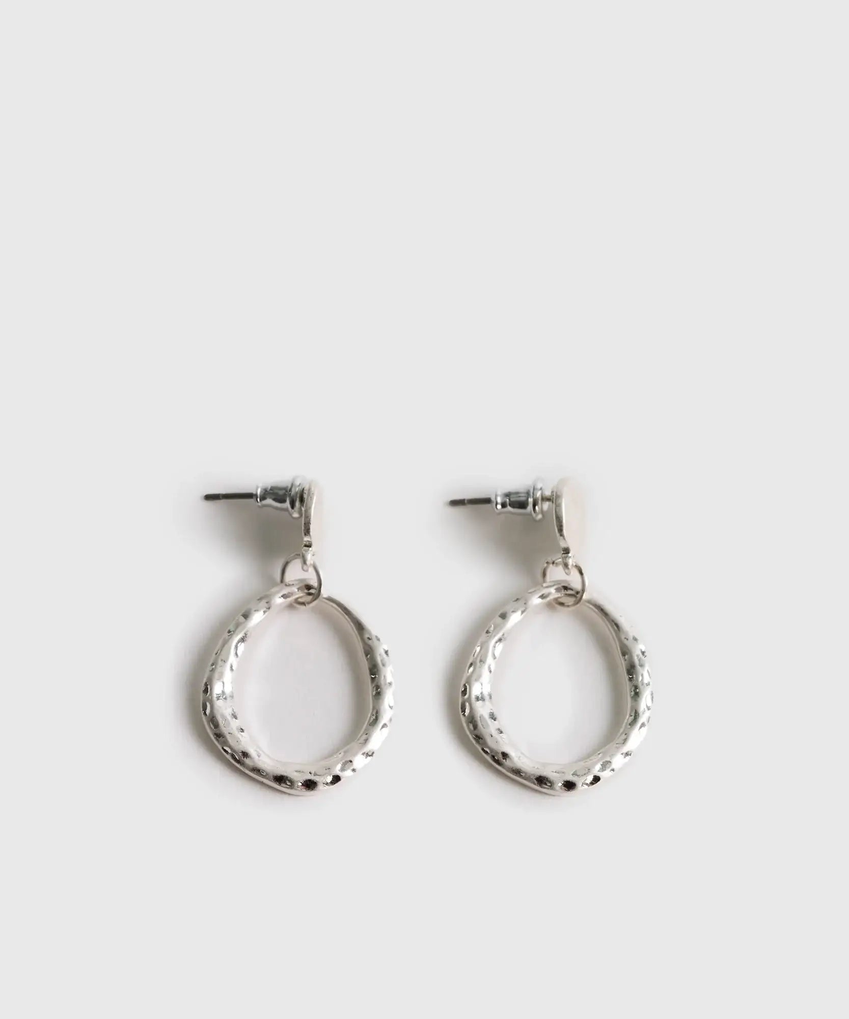 Aros Base Argolla Machacada Boho