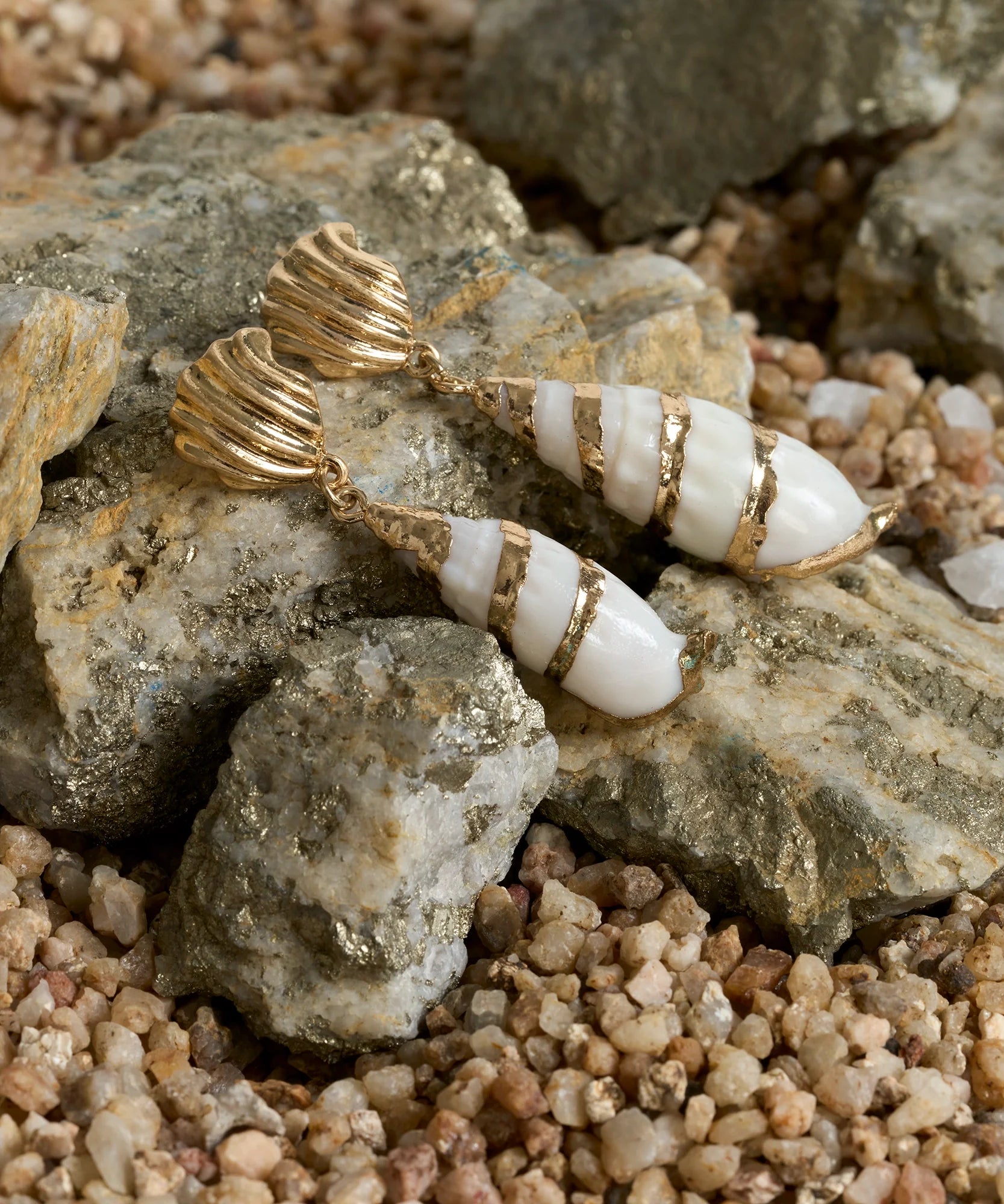 Aros Caracol Tesoros By @Mariaguldman