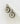 Aros Charm Resina Circulo Acero Inoxidable Woman