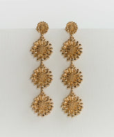 Aros Colgantes Floral