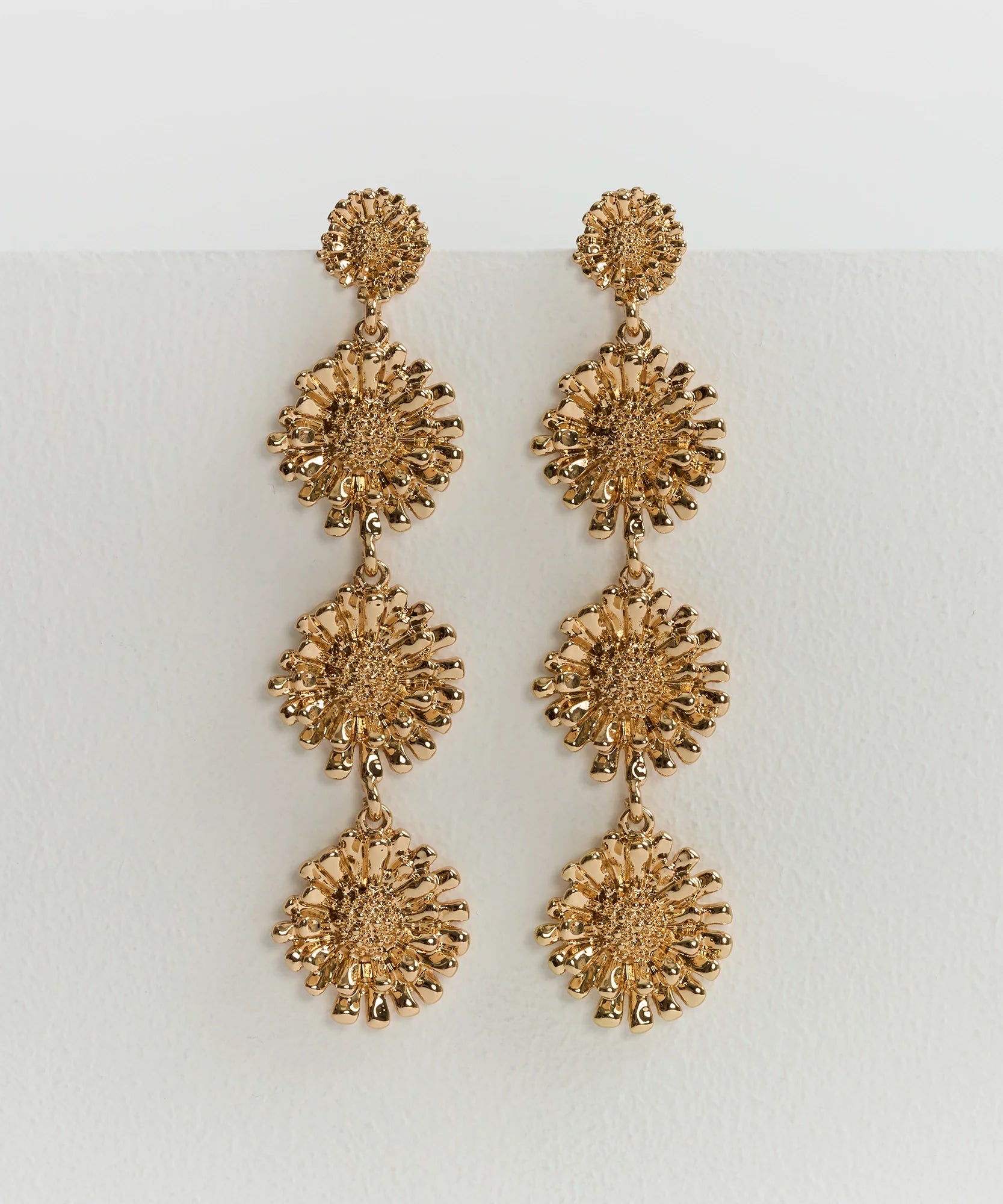 Aros Colgantes Floral