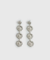 Aros Colgantes Floral