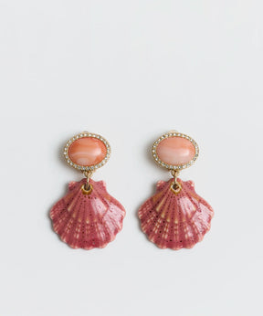 Aros Conchita Cerámica Tesoros By @Mariaguldman