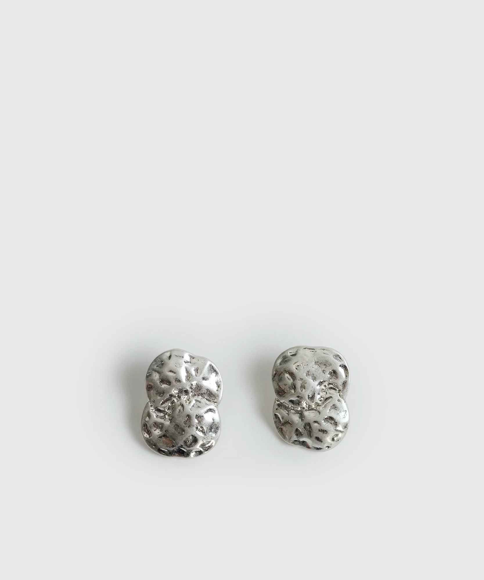 Aros Flor Machacada Boho