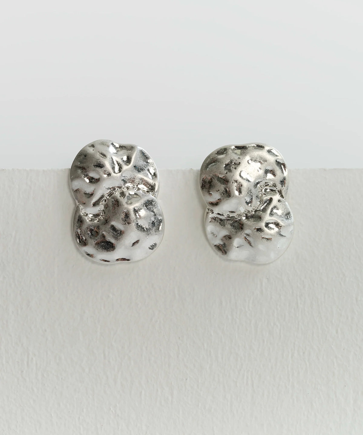 Aros Flor Machacada Boho