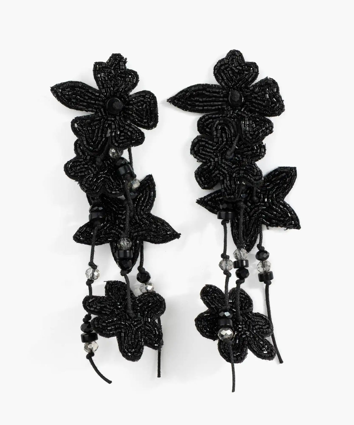 Aros Largos Flores Fiesta