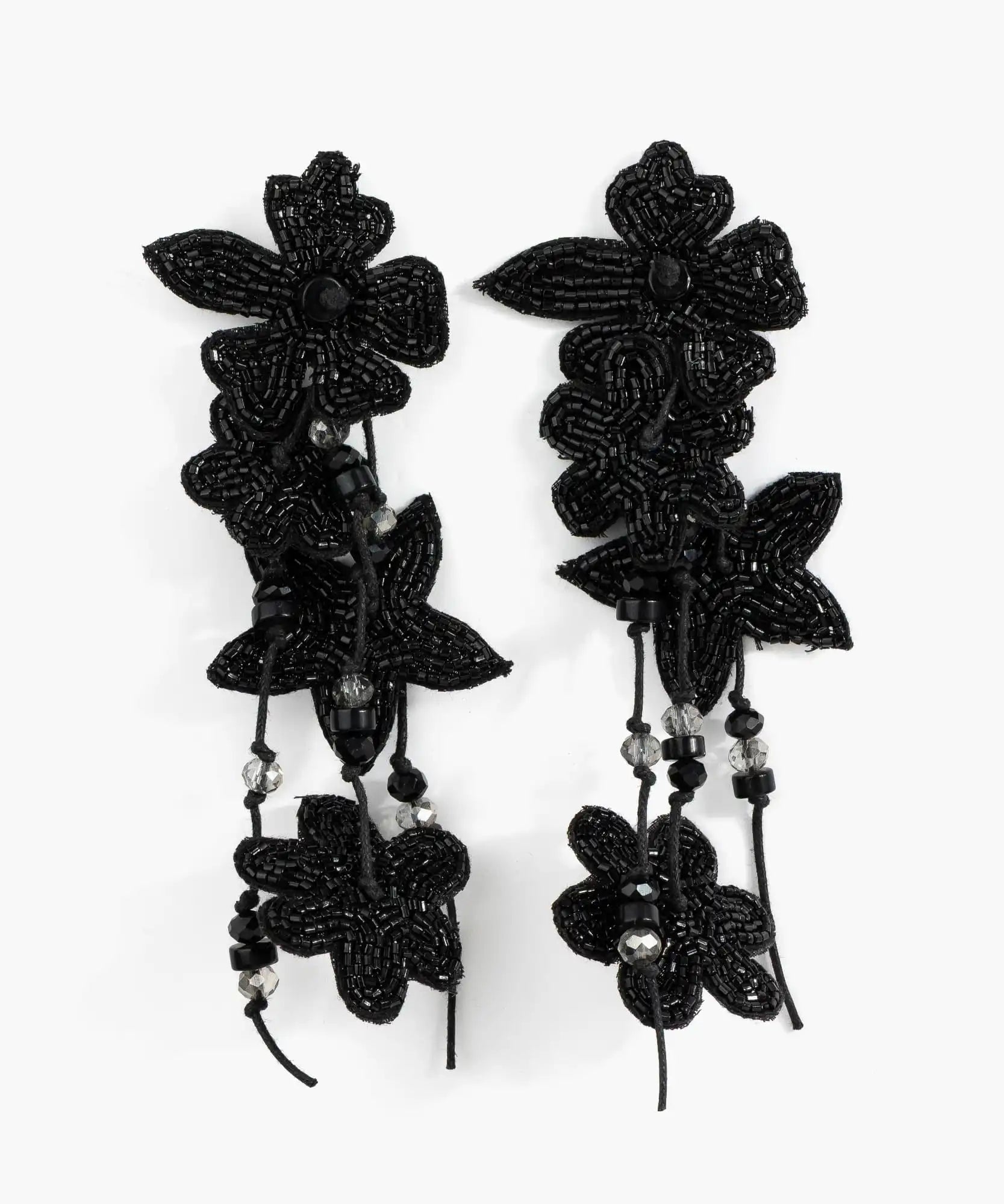 Aros Largos Flores Fiesta