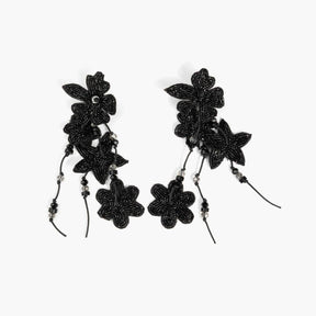 Aros Largos Flores Fiesta
