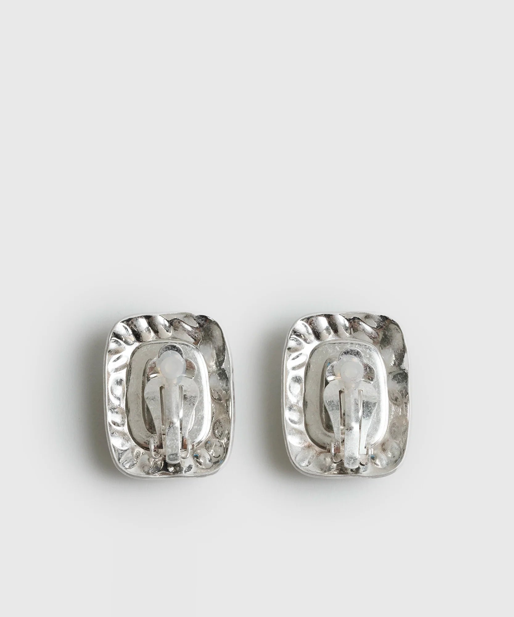 Aros Machacados Piedra Boho