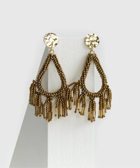 Aros Mostacillas Colgantes Fiesta