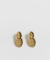 Aros Óvalos Machacados Boho