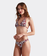 Bikini Hojas Paradiso Reversible