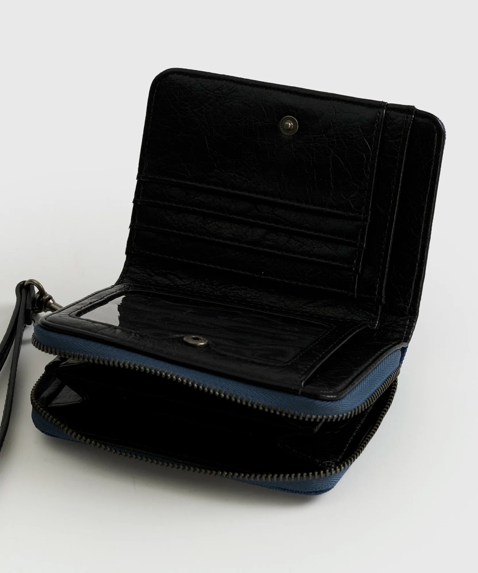 Billetera Líneas Bicolor Boho