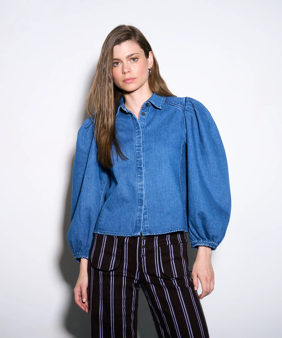 Blusa Denim Oslo Solsticio