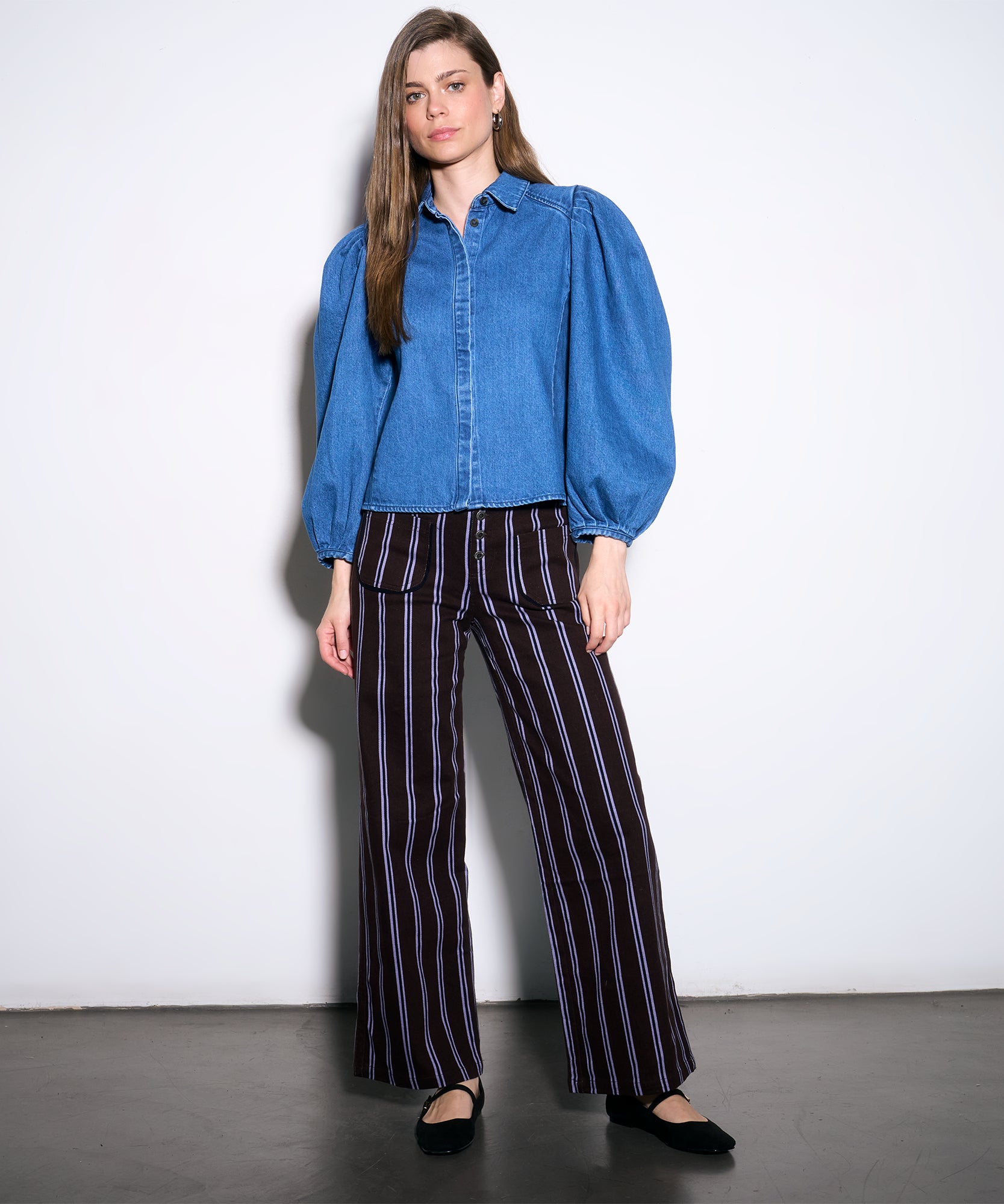 Blusa Denim Oslo Solsticio