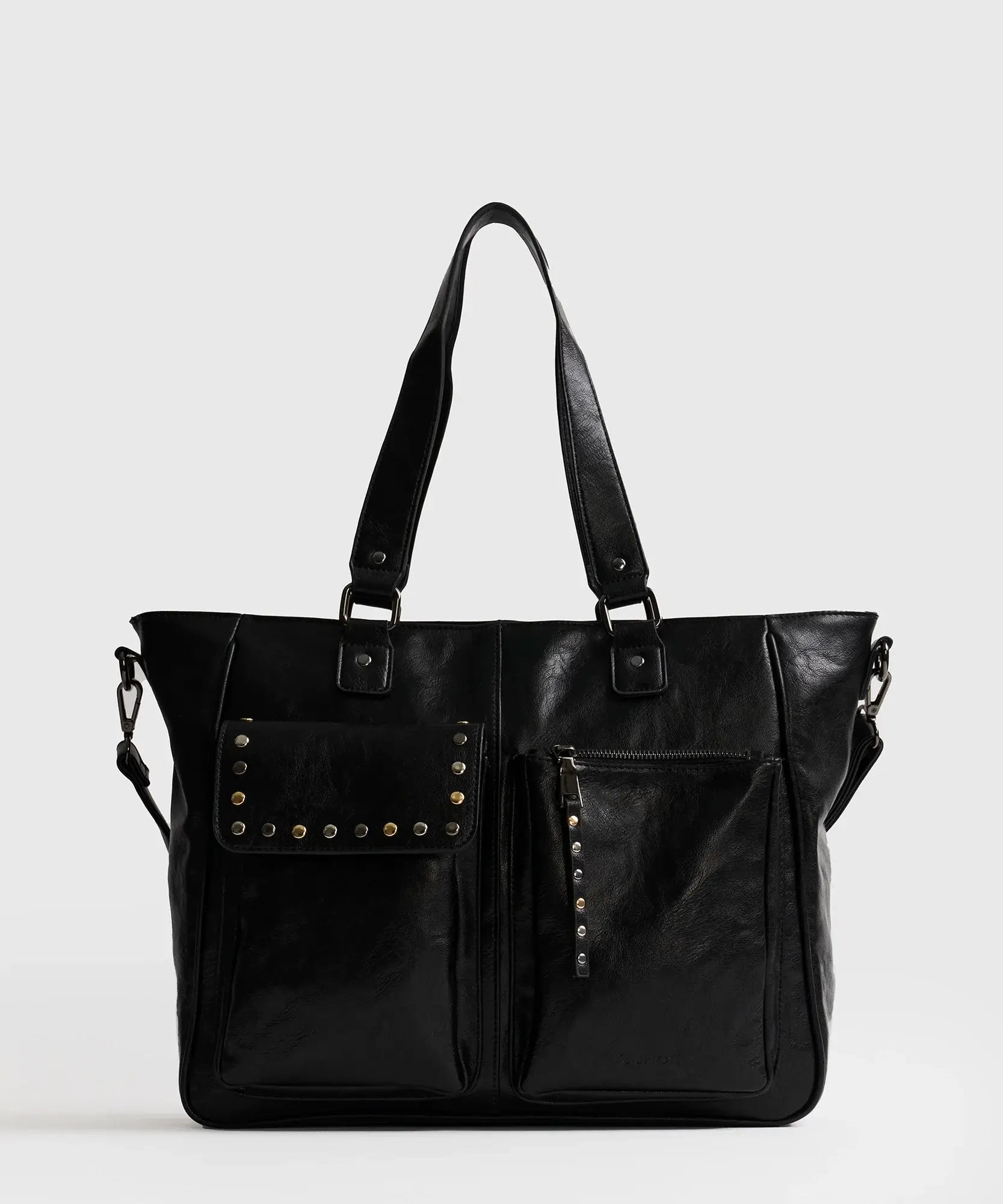 Bolso Bolsillos Frontales Tachas Street