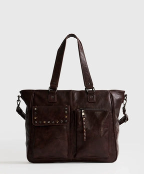 Bolso Bolsillos Frontales Tachas Street