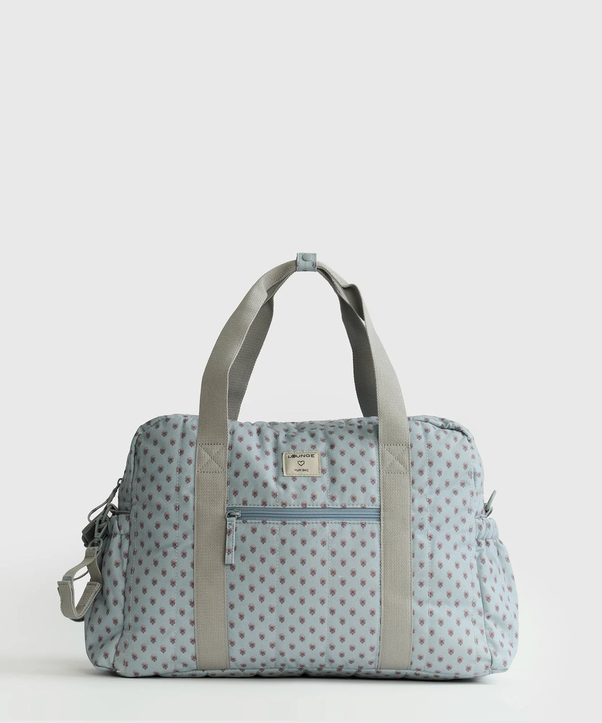 Bolso Maternal Print - Celeste