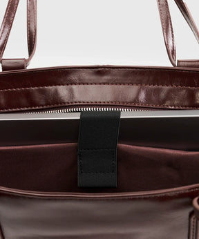 Bolso Notebook Charol Woman